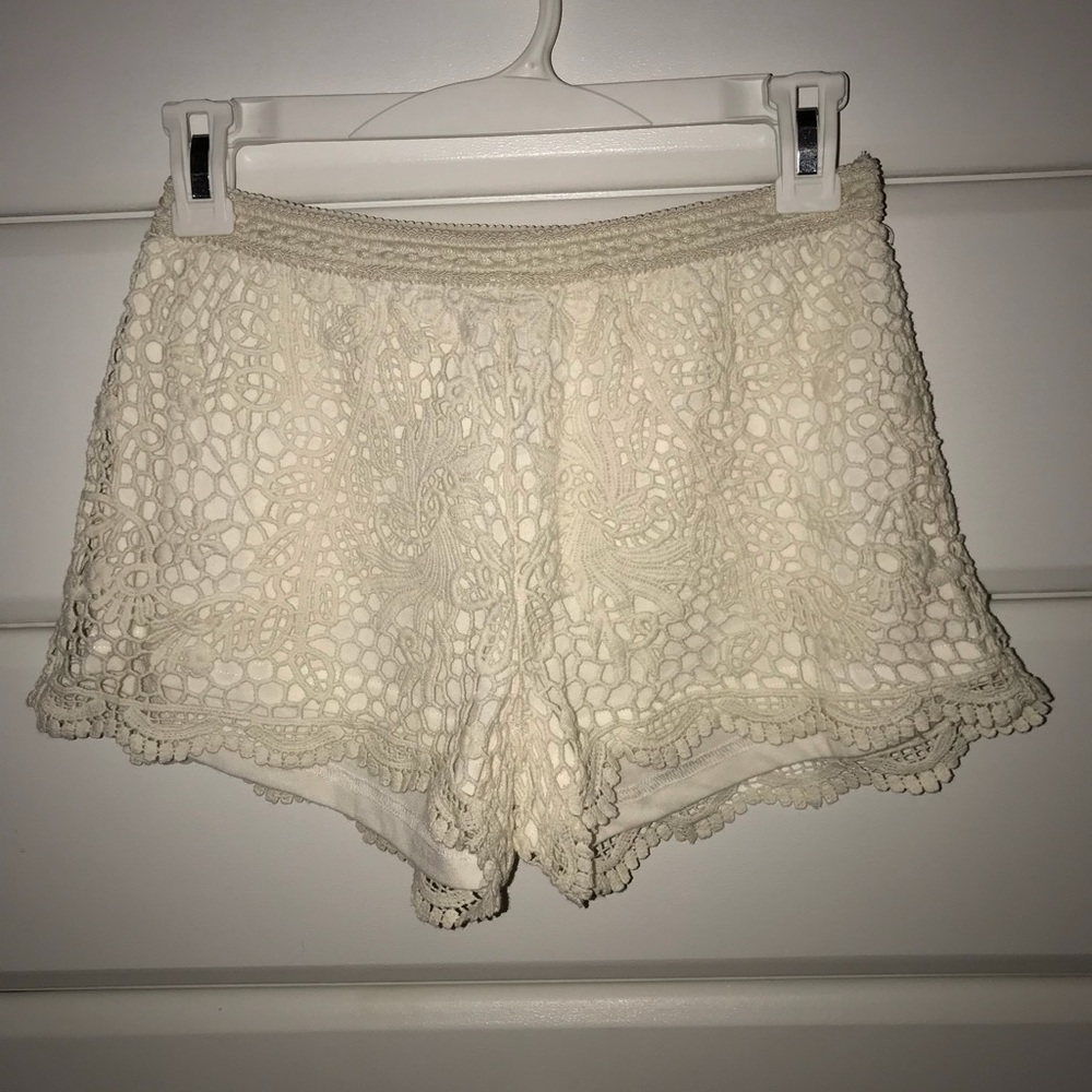 Lace shorts from target